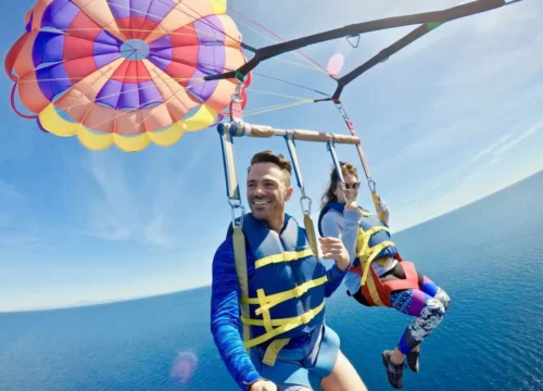 Parasailing i gry wodne