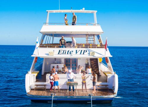 Rejs Elite Vip z lunchem w formie bufetu BBQ Hurghada