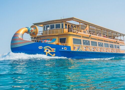 Hurghada: Rejs Nefertari z zatoki Makadi z lunchem lub kolacją